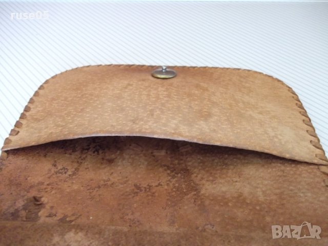 Чанта от ест.кожа дамска за през рамо от м-н "СБХ" от соца, снимка 8 - Други ценни предмети - 41559152