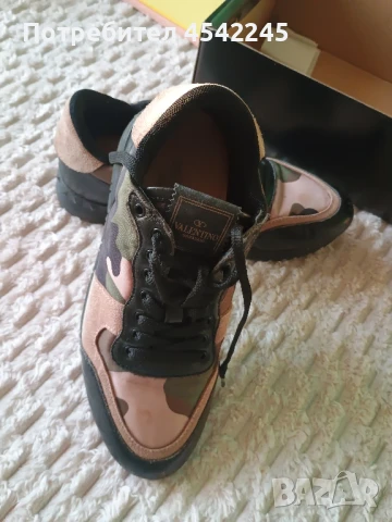 спортни сникерски естествена кожа 