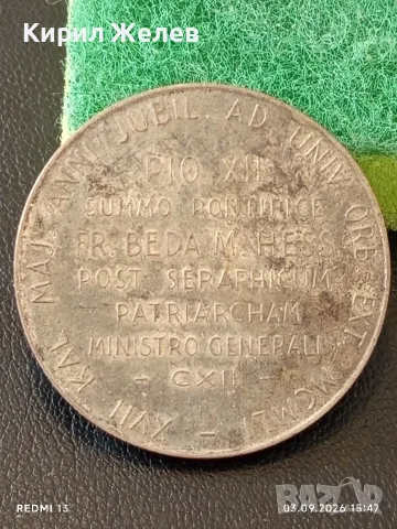 Два плакета 90г. ПО Ямбол,блажения Франческо Антонио Фасани редки за КОЛЕКЦИЯ 51475, снимка 10 - Антикварни и старинни предмети - 55940638