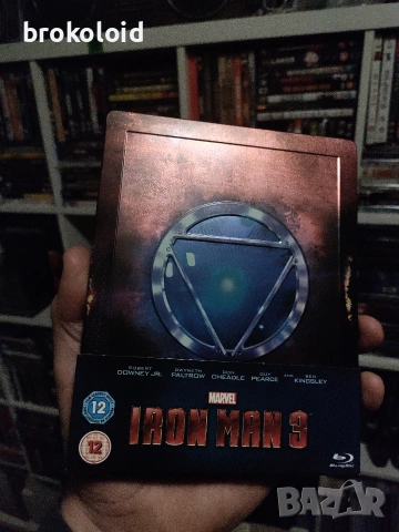 Iron Man 3 steelbook с български субтитри 