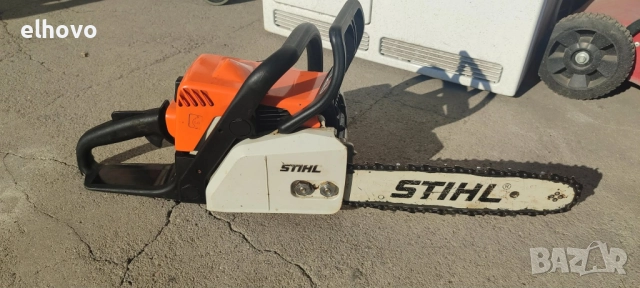 Бензинова моторна резачка STIHL MS 170, снимка 5 - Градинска техника - 52811803