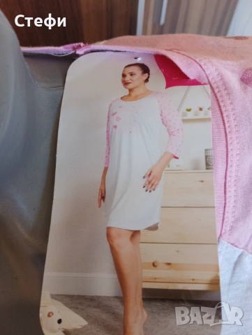 Дамска нощница 2Xl едра , снимка 2 - Нощници - 51753034