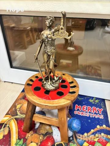 Статуетка Темида - Богинята на правосъдието , снимка 8 - Статуетки - 47939367