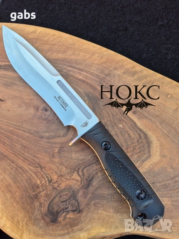 Руски масивен нож НОКС Асгард с кания, снимка 6 - Ножове - 53135177