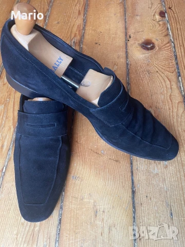 Max Verre Neapolis мъжки велурени обувки 44, снимка 2 - Мокасини - 51300648