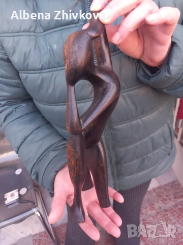 африкански пластики от дърво, снимка 10 - Декорация за дома - 52072565