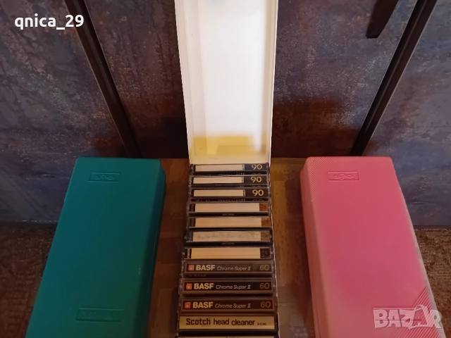 Кейс за съхранение на 12 броя аудио касети, снимка 3 - Декове - 52464914