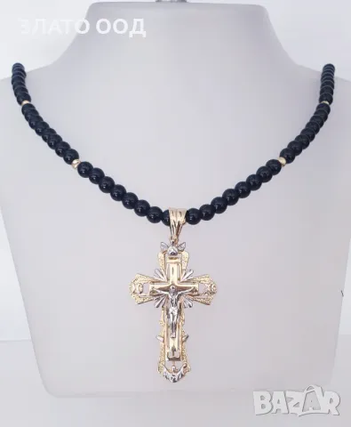 Златни колиета със силикон, снимка 13 - Колиета, медальони, синджири - 49647513