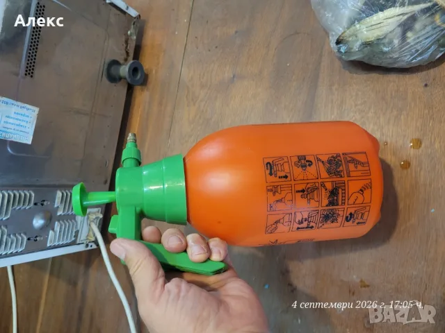 ръчна градинска пръскачка с предварително напомпване (Pressure Sprayer), снимка 5 - Градинска техника - 55958249