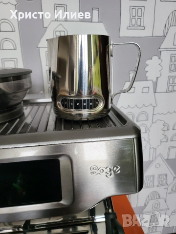Професионална Кафемашина SAGE the Barista Touch с дисплей и кафемелачка, снимка 5 - Кафемашини - 53706420