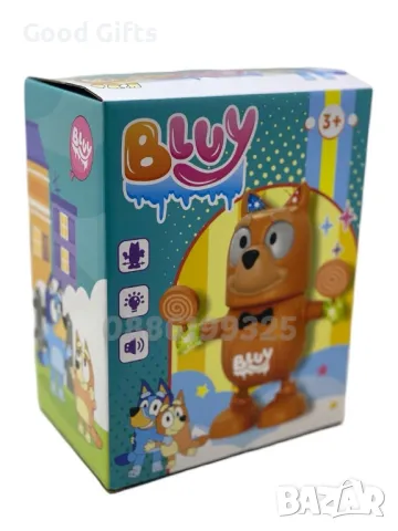 Ходещ и Танцуващ Блуи и Бинго, Интерактивна музикална играчка, снимка 5 - Музикални играчки - 49206558