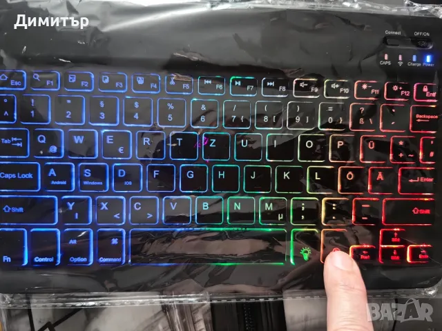 Мини bluetooth клавиетура, снимка 3 - Други - 48652435