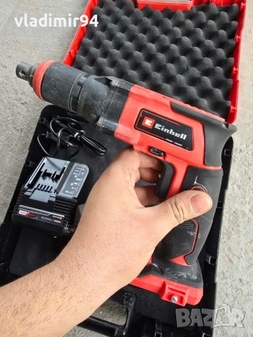 Einhell 18V винтоверт за гипсокартон, снимка 3 - Винтоверти - 53761630