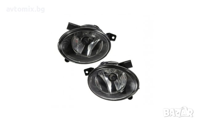 Комплект халогени с решетки и LED крушки, фарове за мъгла за VW Golf 6 VI 2009+, снимка 4 - Аксесоари и консумативи - 41951632