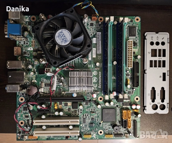 Работеща дънна платка Lenovo с Intel Core2 Duo E8400 - 3 GHz