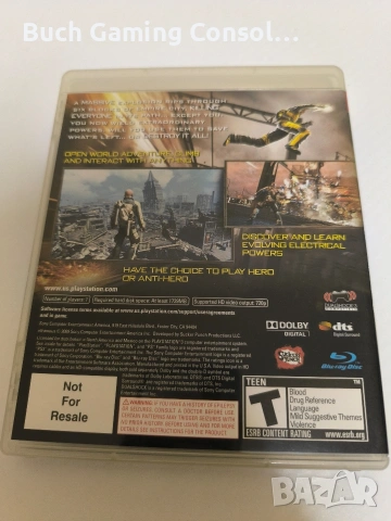inFamous / Playstation 3 , снимка 2 - Игри за PlayStation - 53740595