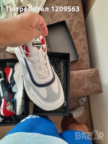 италиански мъжки кожени обувки baldinini 43 от естествена кожа, снимка 9 - Маратонки - 41722788