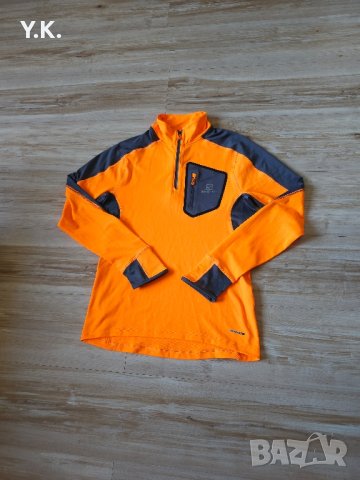 Оригинална мъжка блуза Salomon AdvancedSkin Warm, снимка 2 - Блузи - 42428528