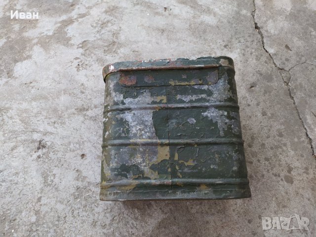 Военна метална кутия , снимка 7 - Антикварни и старинни предмети - 38643721