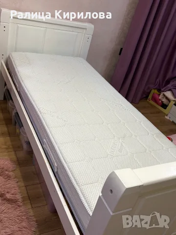 Двуетажно легло с двулицеви матраци DORMEO Imemory Silver с размер 80/190см + протектори - 800.00е, снимка 4 - Мебели за детската стая - 55936951