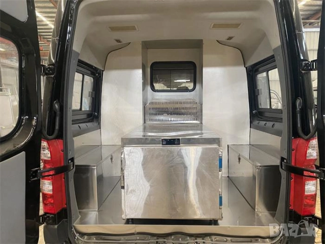Нова Мобилна Хоризонтална Хладилна Камера за микробуси