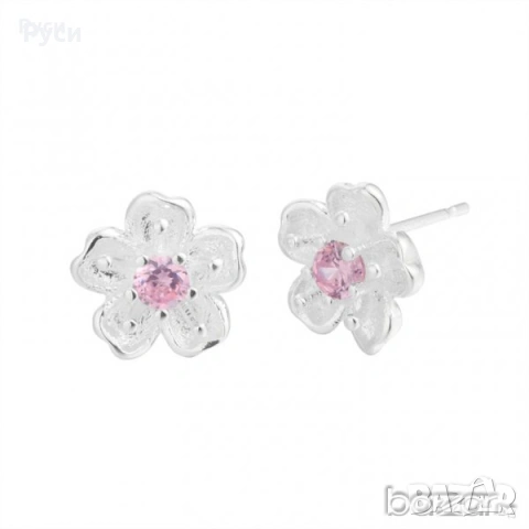 Обеци сребърно покритие - РАЗЛИЧНИ МОДЕЛИ, снимка 10 - Обеци - 20920768