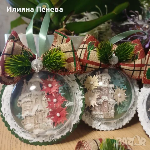 Коледна играчка, снимка 2 - Декорация за дома - 56121814