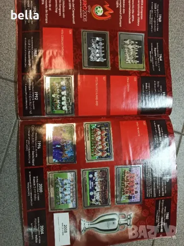  КОЛЕКЦИОНЕРСКИ АЛБУМ ФУТБОЛ UEFA EURO 2008, снимка 15 - Антикварни и старинни предмети - 49236332