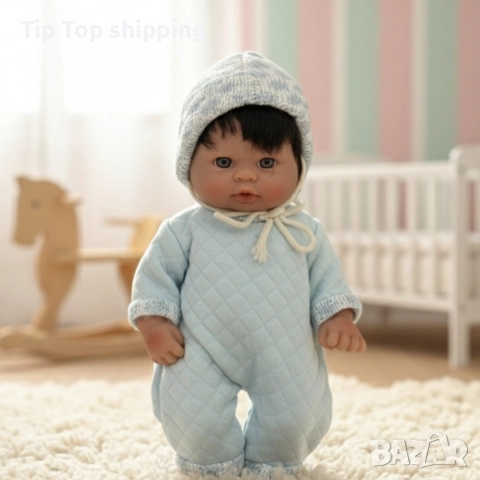 Бебе кукла 25 см с подвижни ръце и крака – идеален подарък за малките грижещи се сърца, снимка 3 - Кукли - 52830392