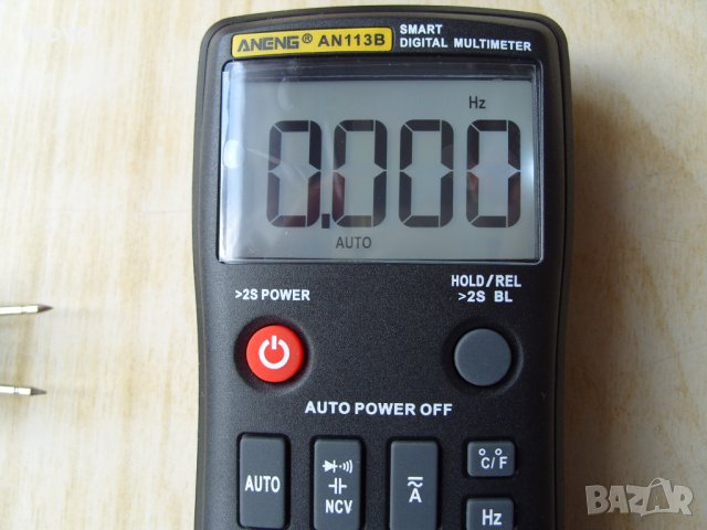Професионален автоматичен мултиметър  ANENG-AN113B. TRUE RMS, снимка 11 - Други инструменти - 42575135