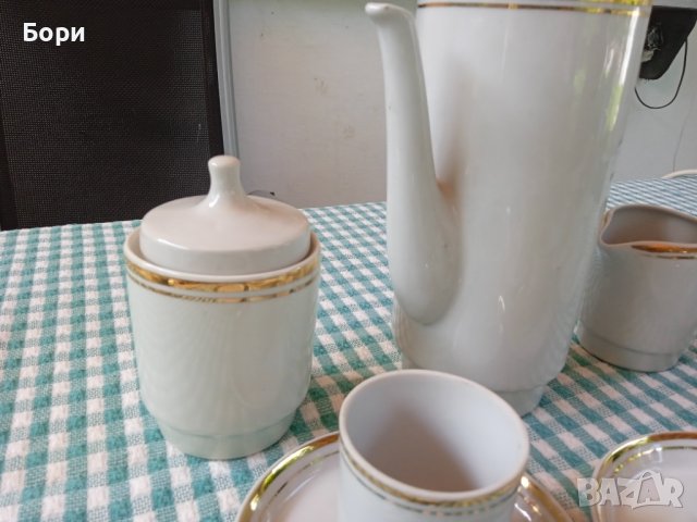 Стар порцеланов сервиз за кафе, снимка 5 - Сервизи - 41435832
