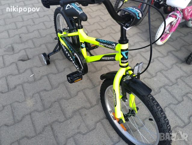PASSATI Алуминиев велосипед 18" SENTINEL жълт, снимка 8 - Велосипеди - 53772941