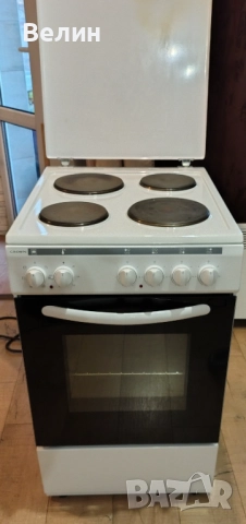 Готварска печка (ток) Crown 54AM A CLASS MULTIFUNCTIONAL , 4 ток , Бял