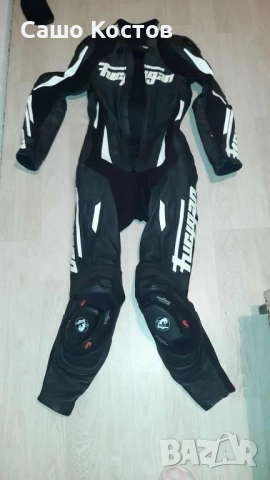 Цял кожен мото екип размер Л, снимка 2 - Спортни дрехи, екипи - 52489940