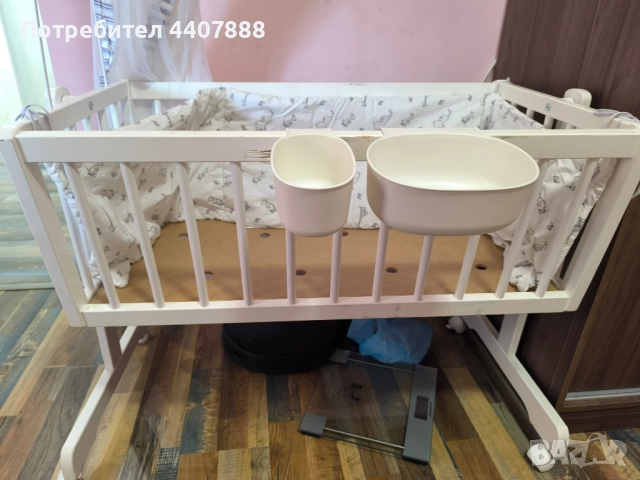 бебешка кошара, снимка 7 - Бебешки легла и матраци - 52507363