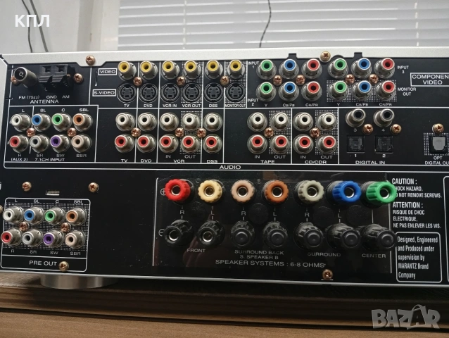 7.1 канален ресивър MARANTZ SR-4003, снимка 8 - Ресийвъри, усилватели, смесителни пултове - 53614036