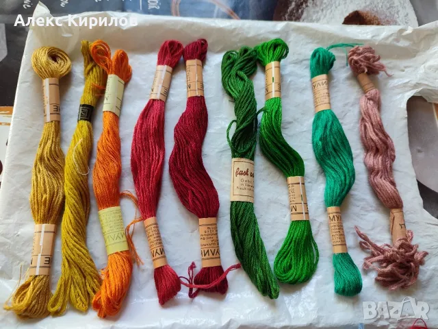 Мулинета конци(за бродиране), снимка 10 - Други - 45143395