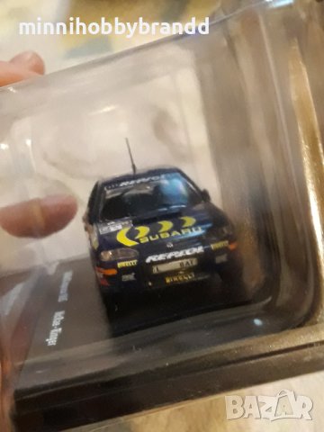 SUBARU IMPREZA 1995 McRae-Ringer.Ixo Deagostini 1.43 scale., снимка 11 - Колекции - 41967814