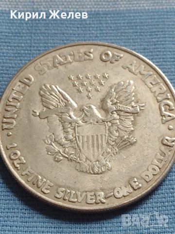 Монета 1 долар 1900г. САЩ РЕПЛИКА на Американския сребърен долар за КОЛЕКЦИЯ 30014