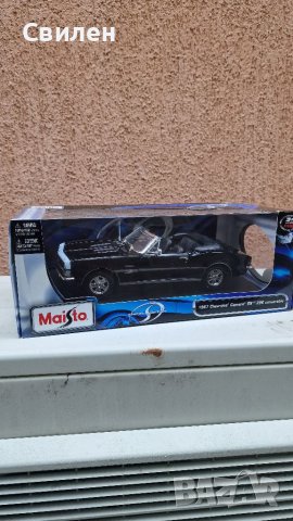 Chevrolet Camaro 1967 (1:18), снимка 5 - Колекции - 41413451
