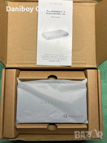Докинг станция Satechi Thunderbolt 4 Slim Hub Pro за MackBook  , снимка 10 - Други - 52679279