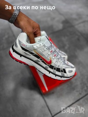 Nike P6000 White/Red/Gold Мъжки Маратонки С Кутия👟Мъжки Спортни Обувки Код S445, снимка 5 - Маратонки - 53803145
