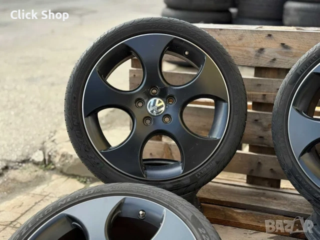 5х112 Джанти 18 Цола Фолксваген Голф Кади Тоуран 5x112 Golf Caddy Touran BBS, снимка 2 - Гуми и джанти - 53501182