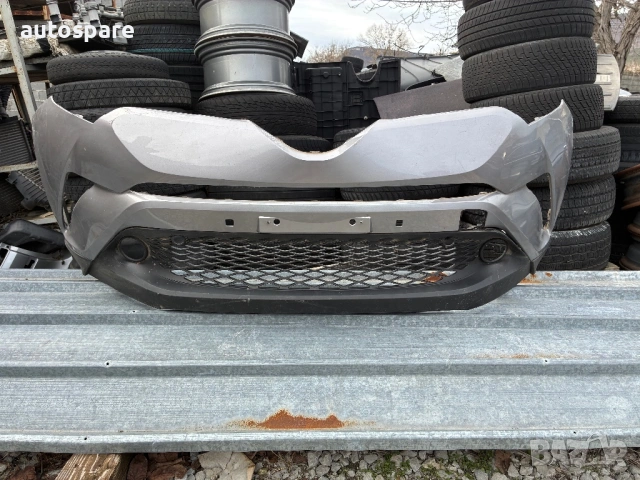 Предна броня+решетка Тойота Toyota Ch-R. 52119-F4010.16-19г.  