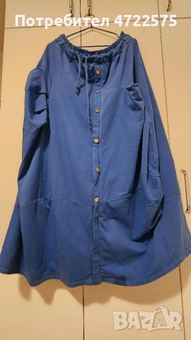 Две сини бохо-поли. , снимка 2 - Поли - 53453657