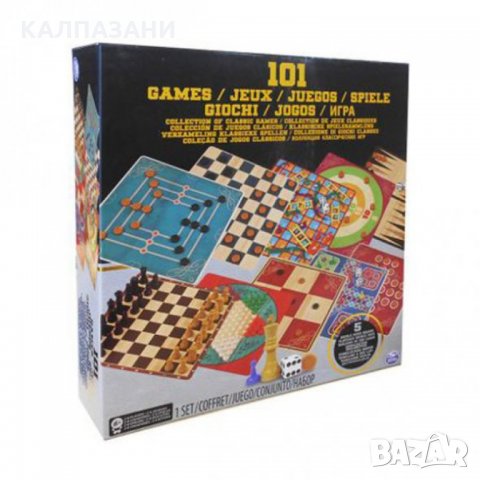 Комплект настолни игри Cardinal 6033154 101 игри