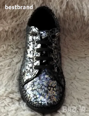 Дамски спортни обувки от естествена кожа, код 491/100, снимка 6 - Дамски ежедневни обувки - 47265082