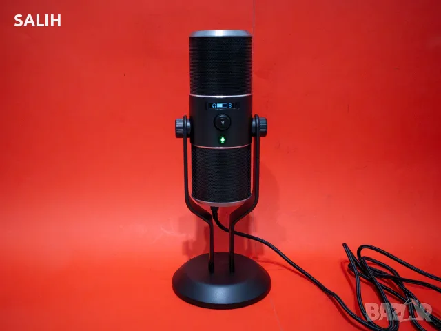 Razer Seiren Pro RZ05-0132 Silver Edition Студиен Микрофон XLR USB Гейминг Стрийминг