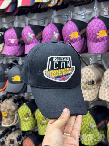 шапки с козирка dsquared2 icon fendi , снимка 3 - Шапки - 50672533