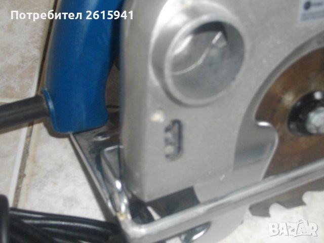 1200 Вата/ф160 мм Немски Професионален Малък Ръчен Циркуляр-HANSEATIC, снимка 8 - Други инструменти - 41364065